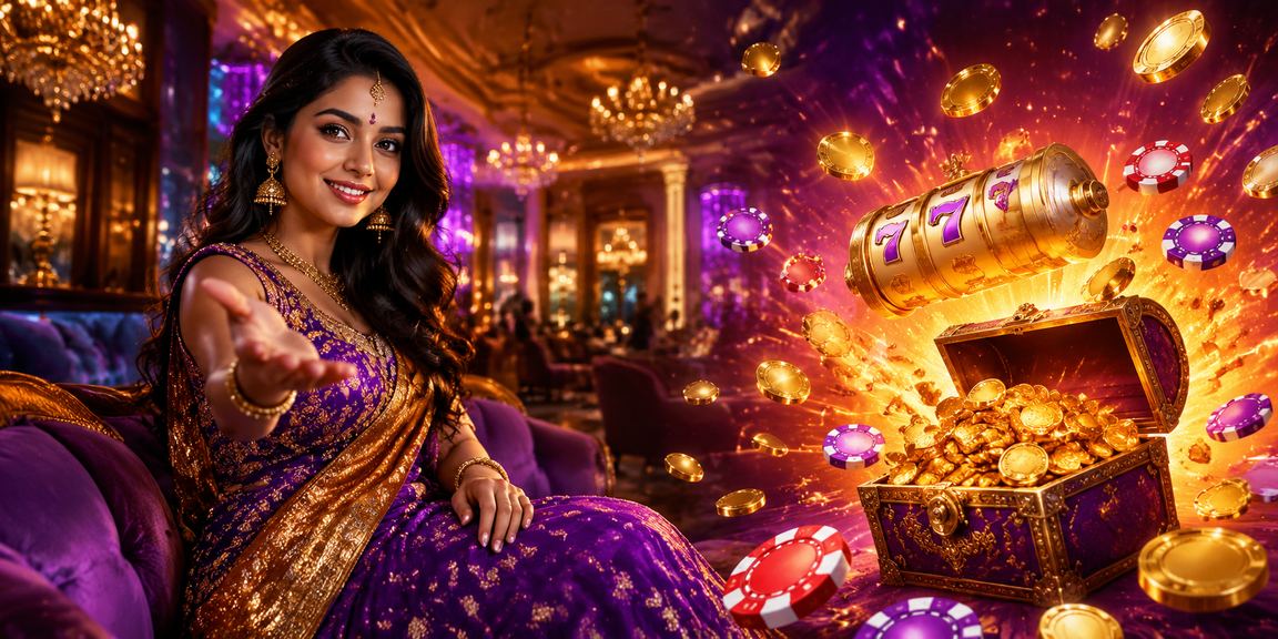 Young adult playing casino app with Bollywood theme in India